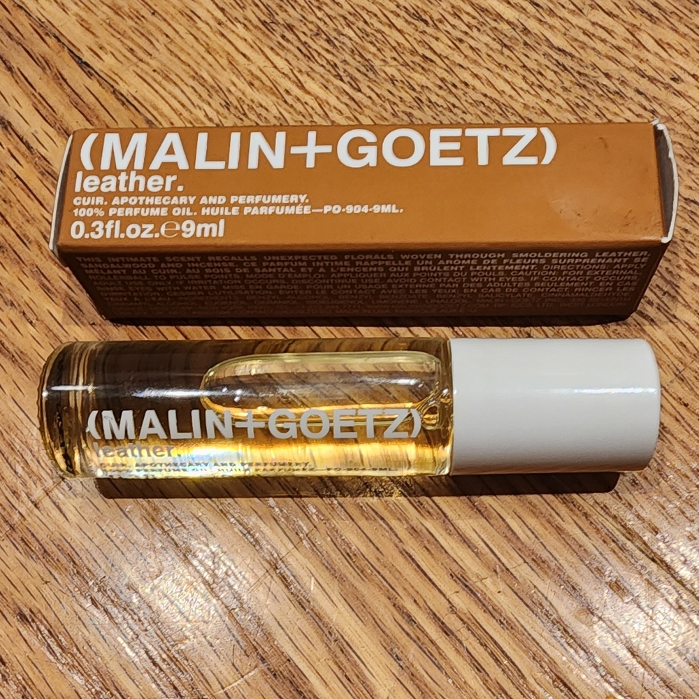 malin + goetz leather perfume oil